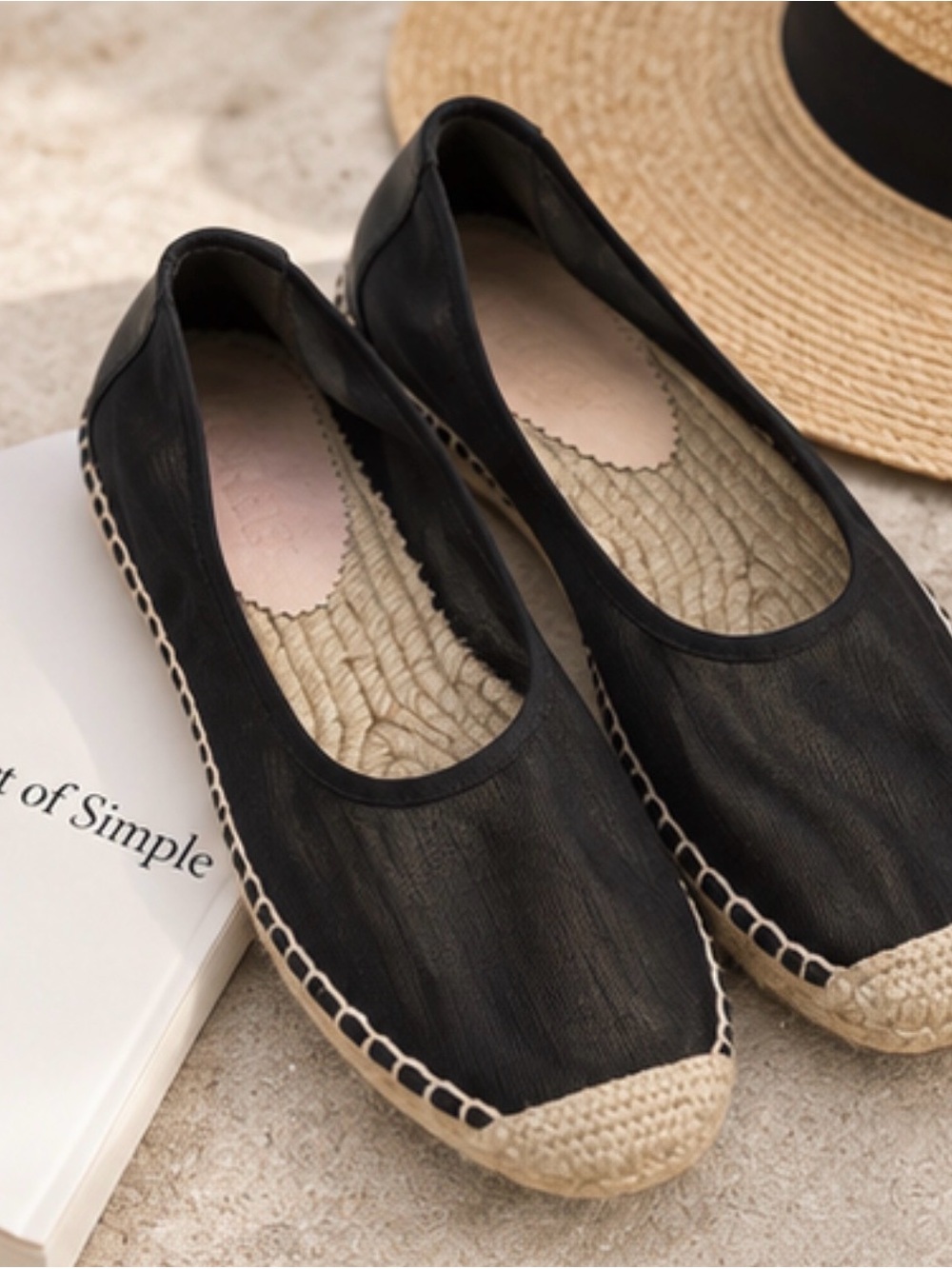 J. Crew Black Espadrilles (Made in Spain)